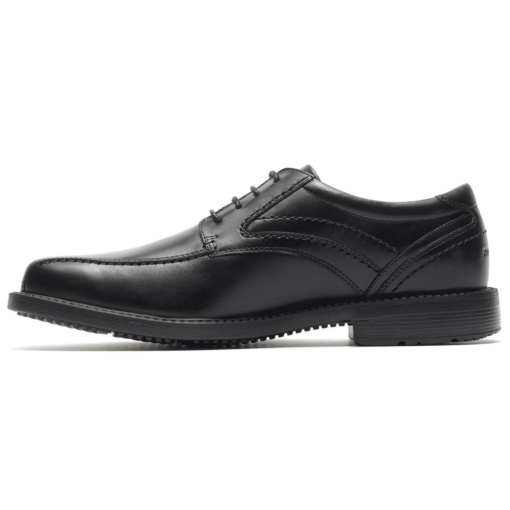 Rockport Oxfords For Mens Black - Style Leader 2 Bike Toe - DB2834950